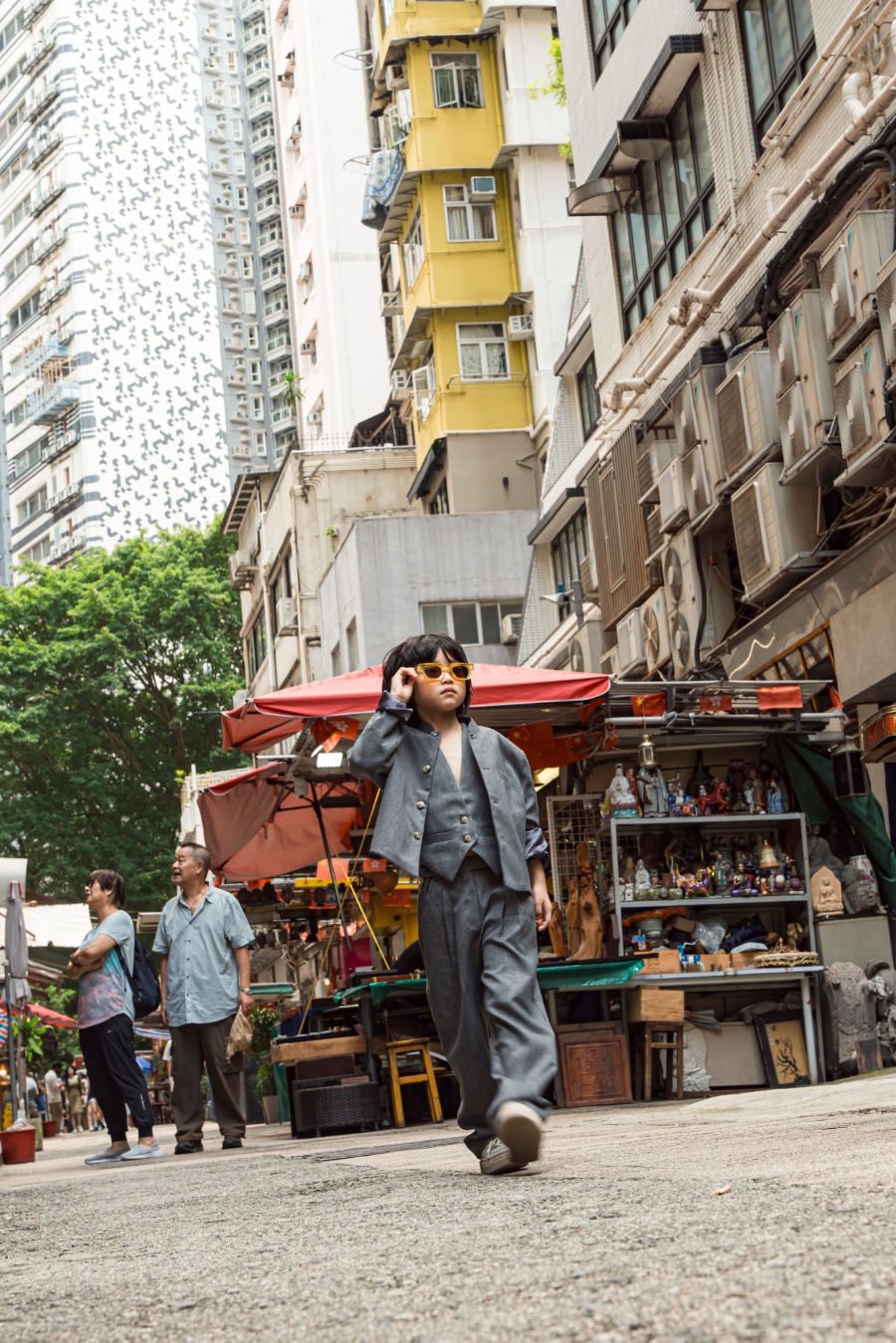 Sheung Wan, Hong Kong: Im urigen Stadtviertel wurde die neueste TOKO-Kampagne inszeniert © Tsui Lok Yung