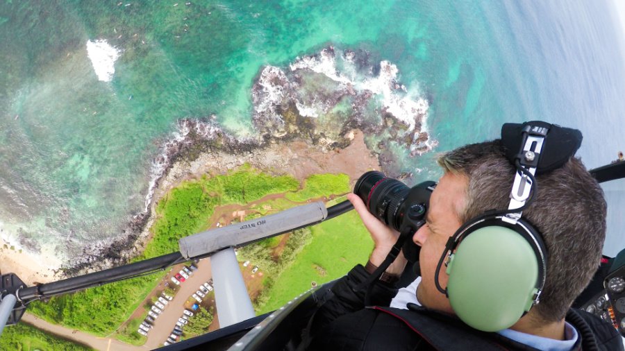 Höhenangst kennt der Künstler Gray Malin nicht mehr, nur die Leidenschaft für spektakuläre Strandbilder aus dem Helikopter