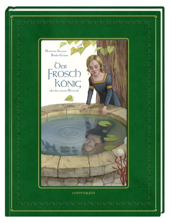 Märchenbücher von seltenem Glanz: "Der Froschkönig" in einer betont royalen Aufmachung © Coppenrath